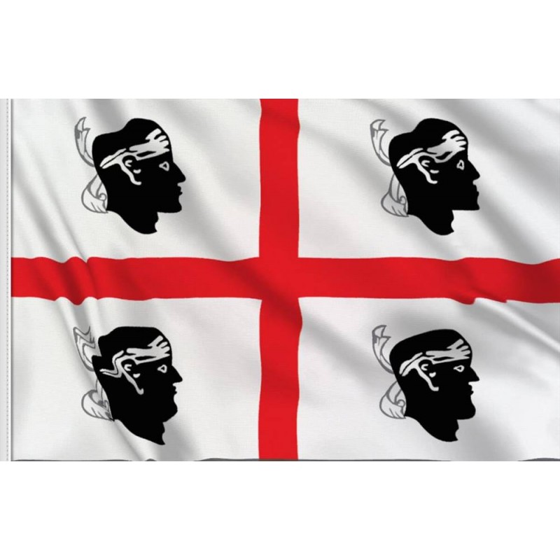 Bandiera della Sardegna quattro 4...