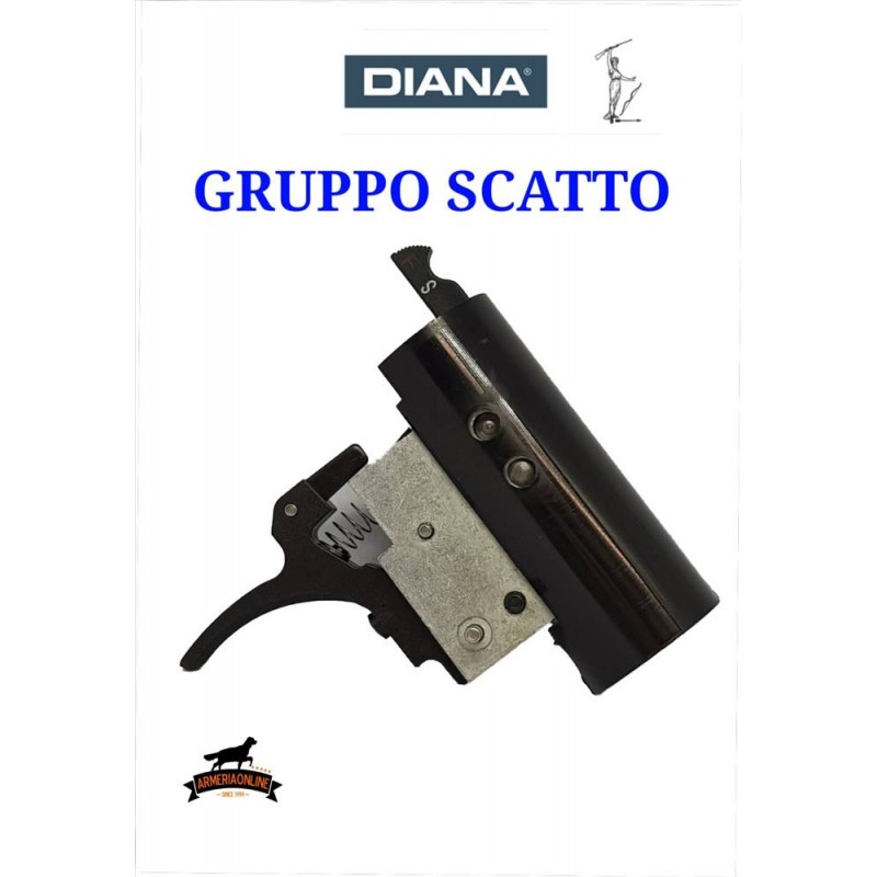 GRUPPO SCATTO GRILLETTO PER CARABINA...