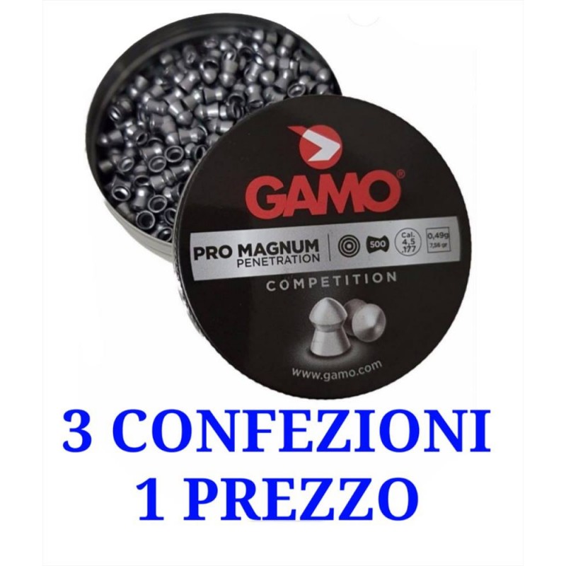 PALLINI PIOMBINI GAMO 4.5 MM SOFT AIR...