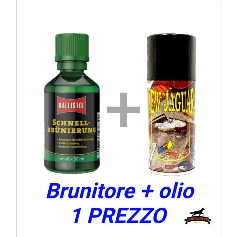 OLIO PER PULIZIA PER ARMI E BRUNITORE...