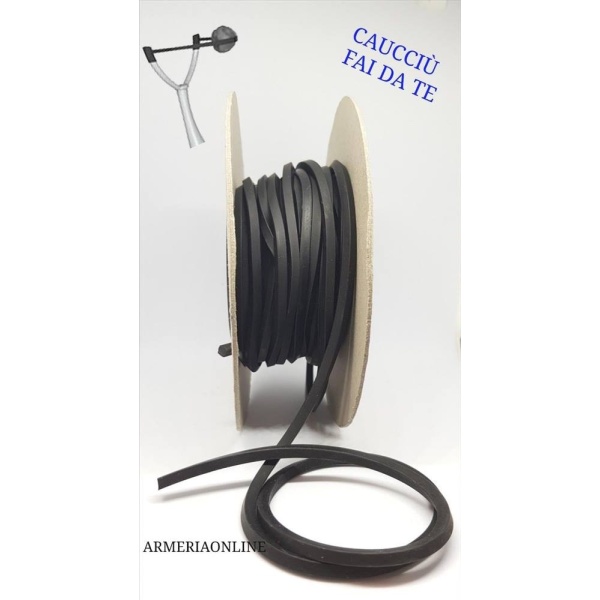 elastico per fionda professionale da caccia precisione in caucciu ricambio 4 7 8 MM