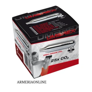 BOMBOLETTE CO2 SOFT AIR GAS 25 PEZZI 12G PER PISTOLA CO2 LIBERA VENDITA RICARICA