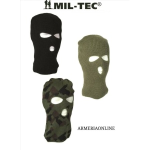 cappello passamontagna tipo lana invernale da uomo verde nero maschera militare