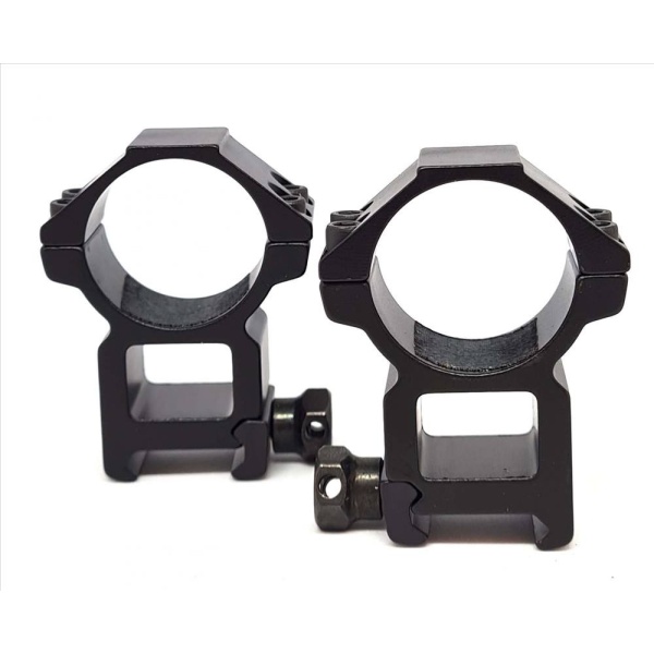 js tactical Attacchi per ottica carabina aria compressa da 25mm attacchi cannocchiale carabina anelli per ottica carabina attacc