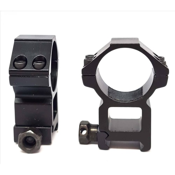 js tactical Attacchi per ottica carabina aria compressa da 25mm attacchi cannocchiale carabina anelli per ottica carabina attacc