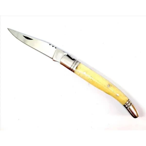 coltello Layole simile al coltellino laguiole manico in corno da tavola cucina da collezione made in pakistan pieghevole tascabi