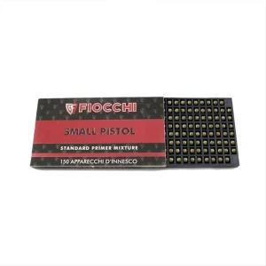 Innesco 150 Inneschi capsula capsule FIOCCHI SMALL PISTOL per ricarica munizioni cartucce pistola