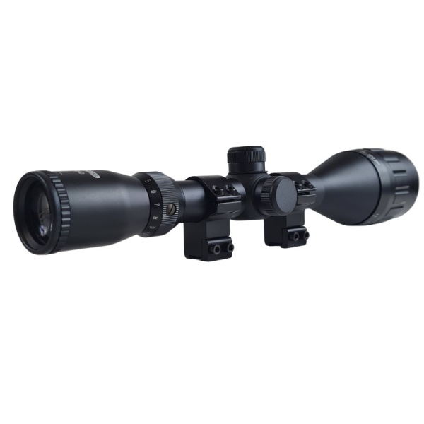 Ottica per Carabina ad Aria Compressa 4-12x50 AO CON ATTACCHI CANNOCCHIALE MIRINO per SLITTA DA 11MM 4,5