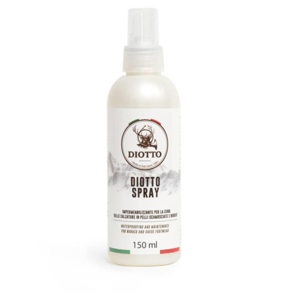 Grasso Spray per scarpe scarponi Diotto Anfibi militari per impermeabilizzare Grasso militare 150 ml