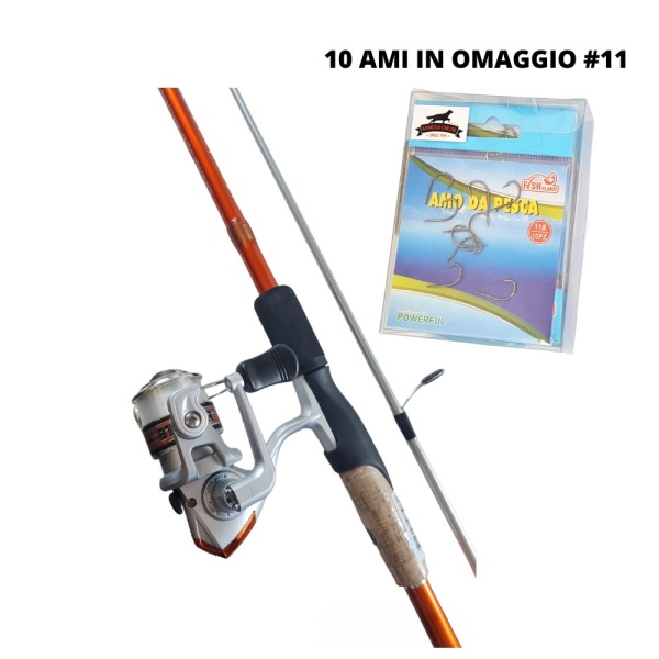 Kit Combo Canna da pesca con Mulinello Okuma 10 AMI OMAGGIO Professionale frizione anteriore Totani Mulinelli canne da surfcasti