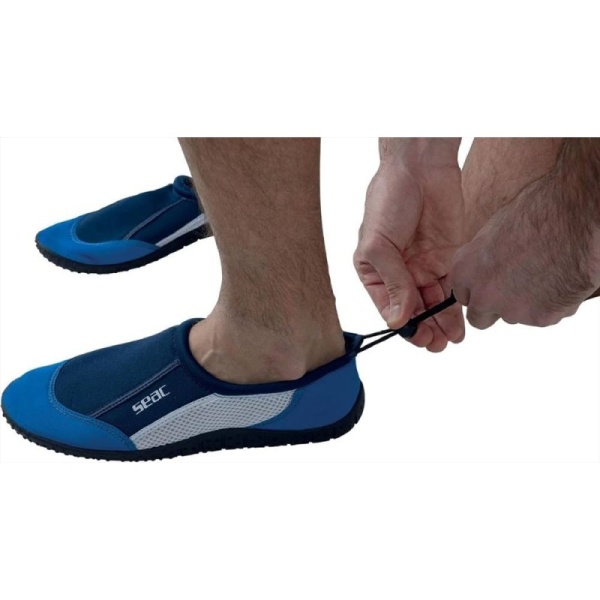 Scarpette da mare SEAC per scogli spiaggia Piscina Barca Scarpe antiscivolo acqua donna Uomo chiuse - immagine 3