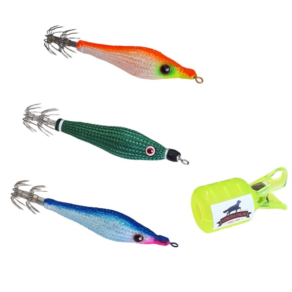 DTD SOFT Esca per Seppie Totanara a spillo Artificiali seppia Calamari per canne da pesca economica Totani totanare x seppie 2 c