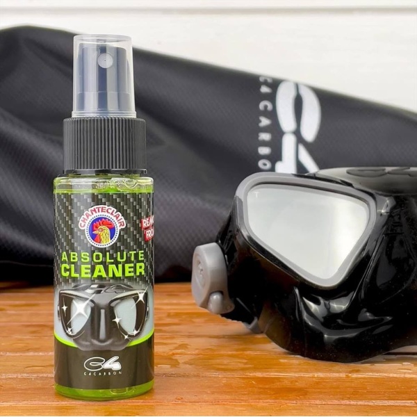 C4 Sgrassatore Absolute Cleaner detergente specifico per Maschere da Sub Nuoto Occhiali Visiera casco