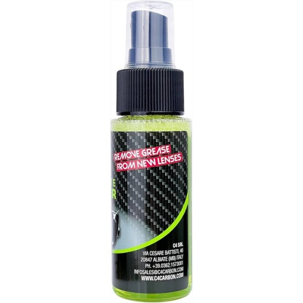 C4 Sgrassatore Absolute Cleaner detergente specifico per Maschere da Sub Nuoto Occhiali Visiera casco