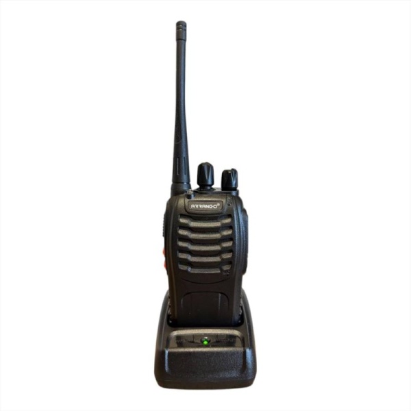 Walkie Talkies Radio bidirezionale senza licenza Frequenza Civile Ricetrasmittente 16 canali, Portatile Professionali - immagine 2