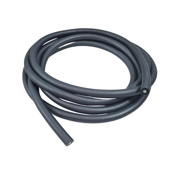 Ricambio 1 Metro Elastico per Fucile Arbalete Subacqueo, 16 mm, Corda in Gomma per Pesca Sub, Grigio